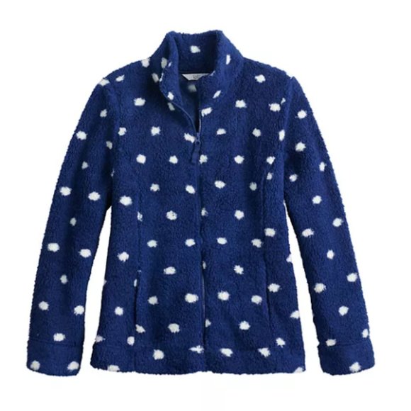 croft & barrow Jackets & Blazers - Croft & Barrow Cozy Sherpa Jacket